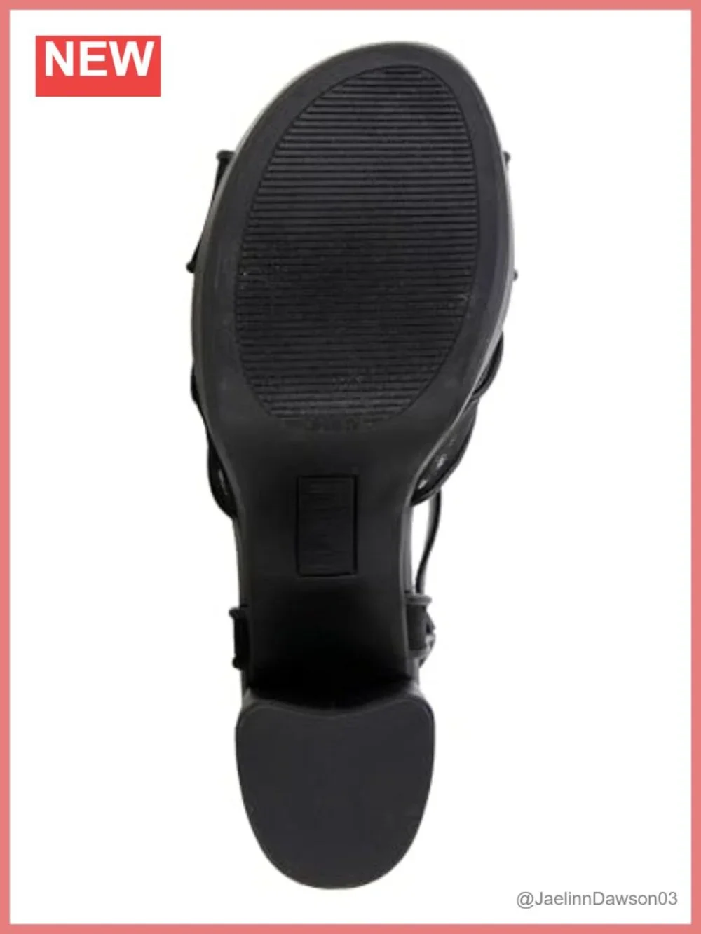 Kenneth Cole Reaction Women's Reeva Mesh Heeled Sandals Block Heel
